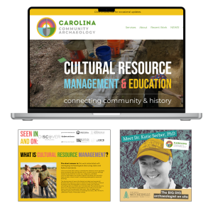 5 archaeology brand refresh website design bluffton sc